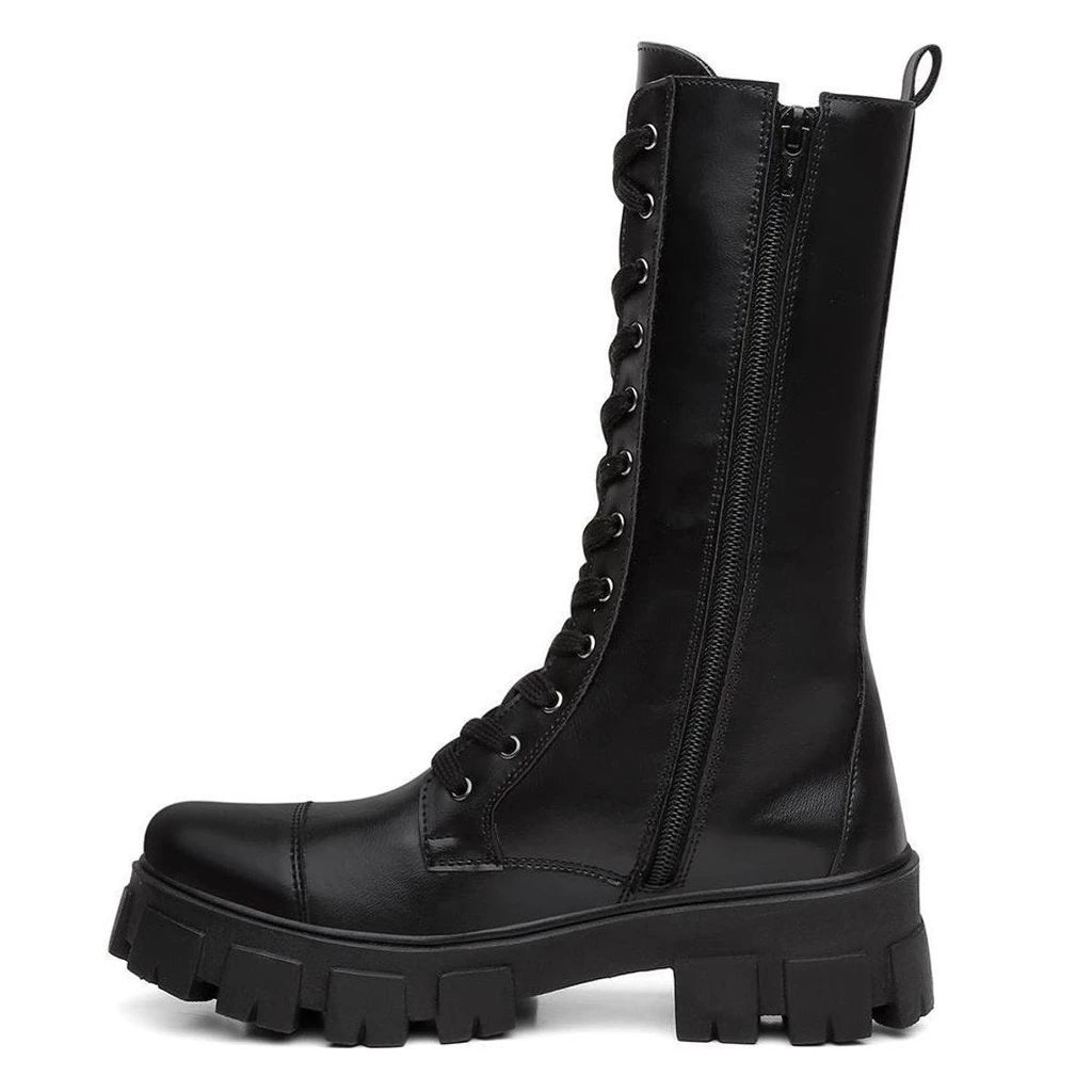 Bota Cano Longo com Cadarço