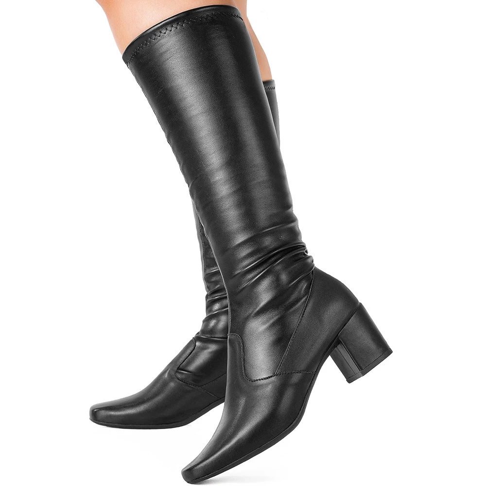 Bota Cano Longo Confortável